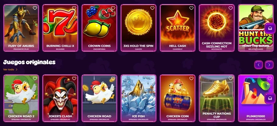 Juega slots originales calientes